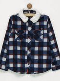Chemise bleue POUJIAGE / 18H3PGQ1CHM208
