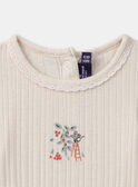 Ensemble body et chasuble fleuri MAIVY / 25E1BF91ENSA001
