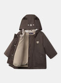 Parka 3 en 1 marron Bébé Garçon NINATHAN / 25H1BGE1PAR816