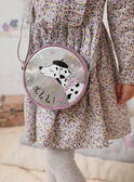 Sac rond bandoulière argenté motif dalmatien enfant fille BEBAGETTE / 21H4PF21BES956