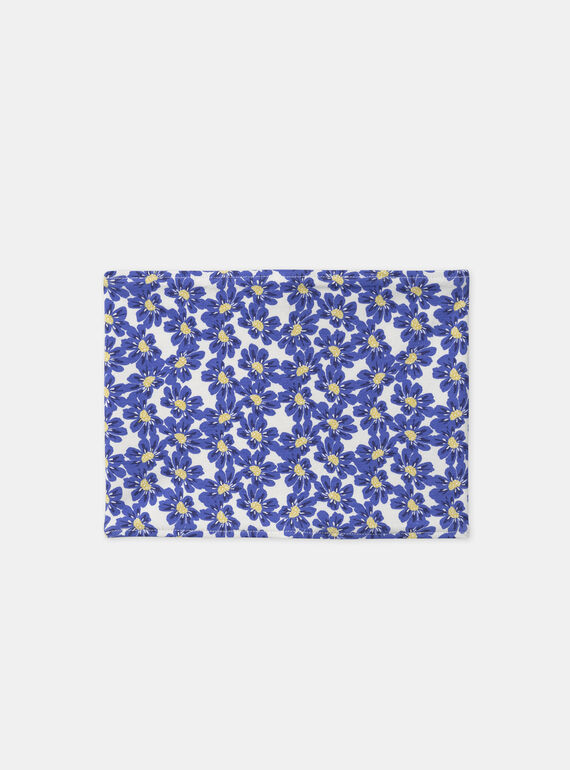 Snood jersey imprimé fleur MESNOETTE / 25E4PF81SNO114