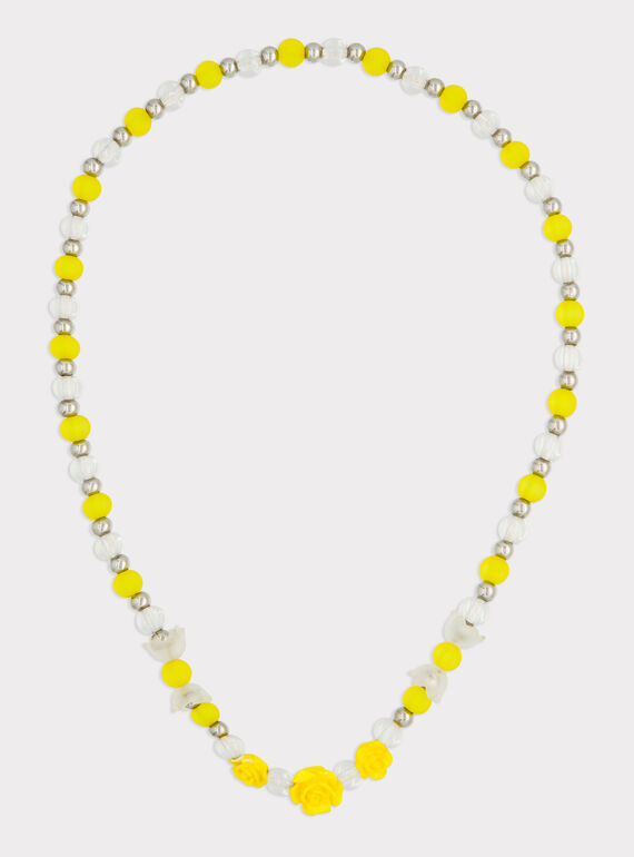 Collier jaune RYECHETTE / 19E4PFS1CLI106