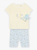 Pyjama jaune bébé garçon CEIZAAC / 22E5BG51PYJ104