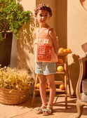 Sac orange en crochet  MLOSAKETTE / 25E4PFP1BESE413