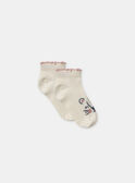 Chaussettes jacquard souris  MAZOELINE / 25E4BFR1SOQ080