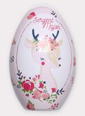 Œuf de Pâques Biche avec cape à colorier TUTUETTE 1 / 20E2PFU1CPO000
