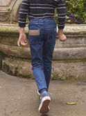 Jeans Bleu marine LUTOUAGE / 24H3PGM1JEA070