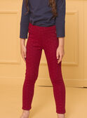 Lot de 2 leggings  rose  et rouge LITABLETTE 1 / 24H2PFB1LGD307