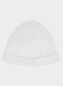 Bonnet de naissance blanc RYGOLO / 19E0AMI1BNA001