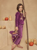 Pyjama et chapeau violet en velours GRUHAETTE / 23H5PFF2PYJ708