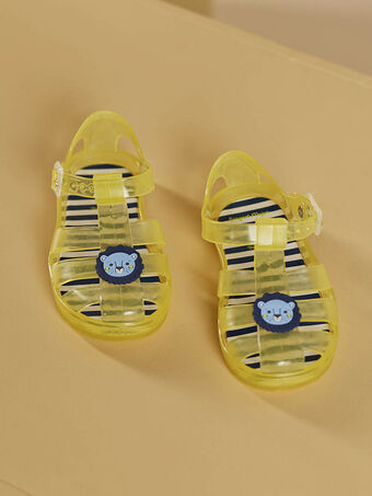 Sandales de plage jaunes CAMADAGE / 22N10BG41D34102