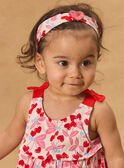 Robe body imprimée cerises coeurs MAULINE / 25E1BFQ1ROB000