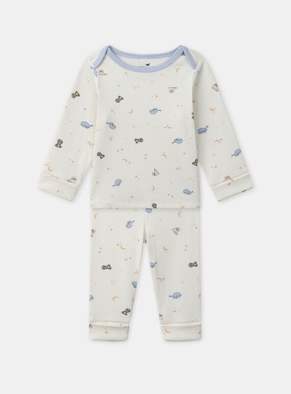 Pyjama évolutif à côtes NEALEX / 25H5BG91PYJA002