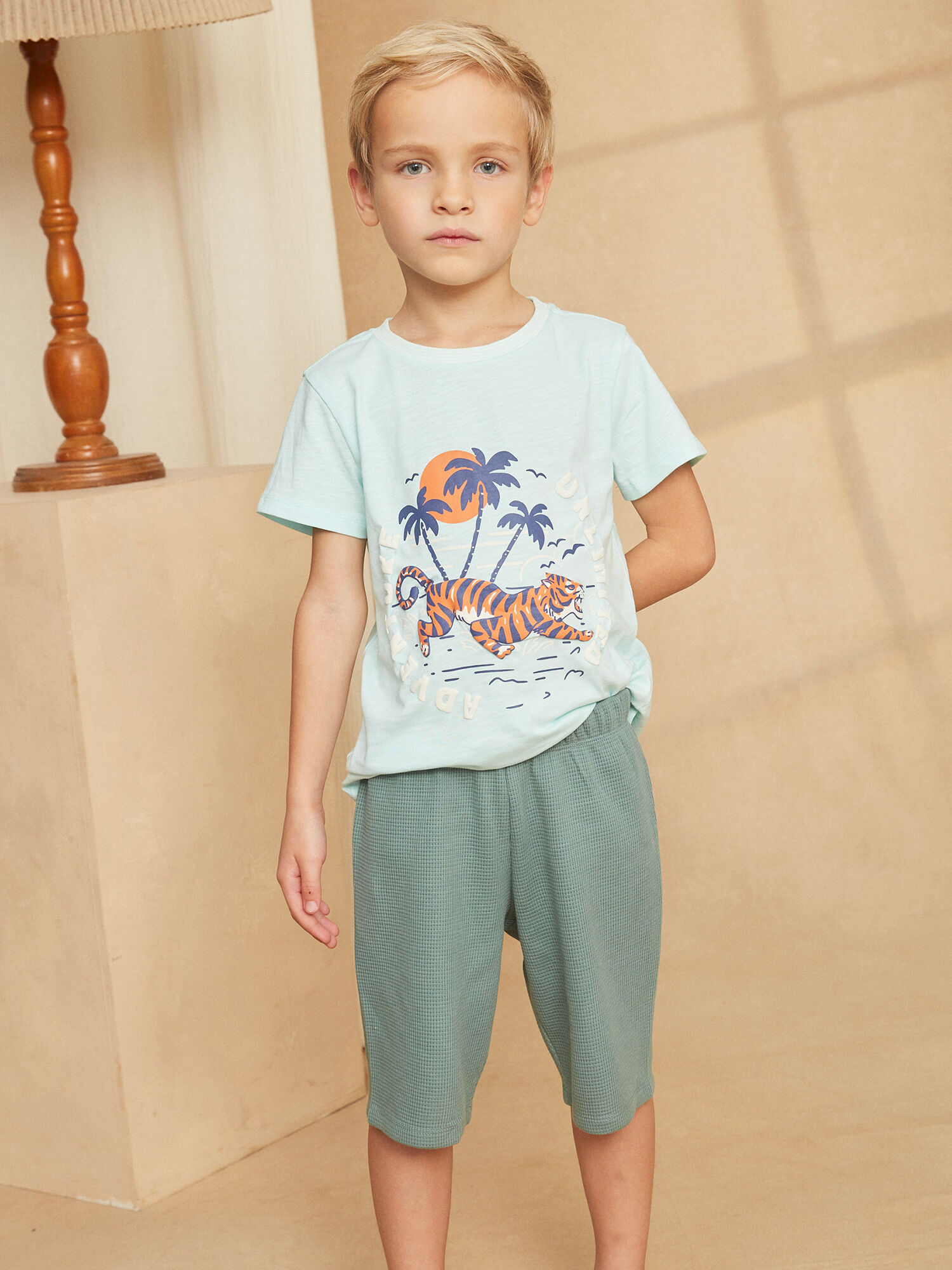 Pyjama court tigre Garcon Sergent Major