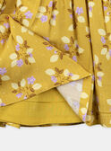 Robe jaune motifs citrons KOROBETTE / 24E2PFD2ROB107