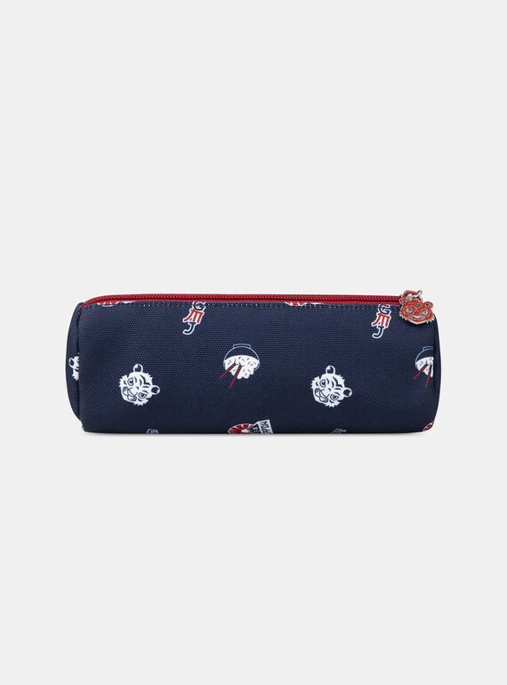 Trousse Bleu marine imprimé Japon Garçon NOTROUSAGE / 25H4PGP1TRO705