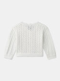 Cardigan ajouré MALAURIE / 25E1BFJ1CAR001