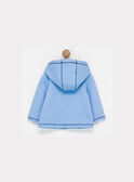 Gilet bleu à capuche NAELOUKA / 18E1BGF1GIL208