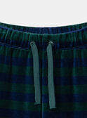 Pyjama Noel vert sapin LAPONAGE / 24H5PGF2PYJG614
