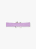 Bandeau parme à imprimé fleuri bébé fille BACLEM / 21H4BF21BAN320
