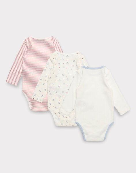 Lot De 3 Bodies Bebe Garcon Les Jours Fleuris Bebe Sergentmajor