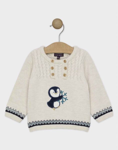 Pull Bebe Garcon Beige Chine Pull Bebe Garcon Beige Chine