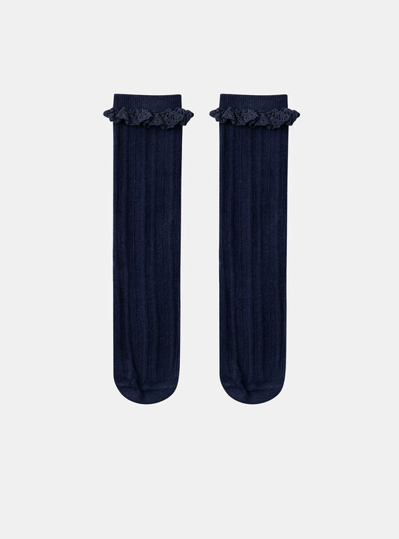 Chaussettes Bleu marine LACORALIE / 24H4BFJ1SOQ070