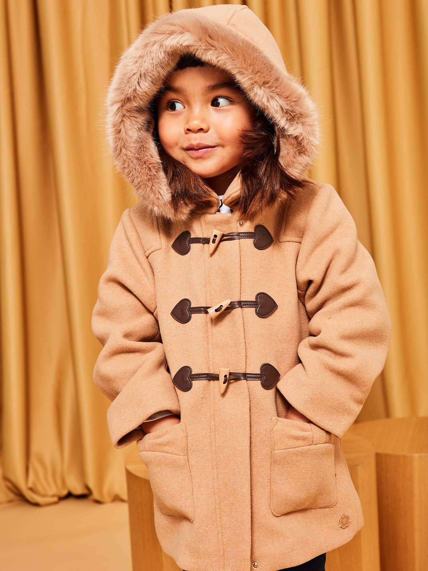 Duffle coat enfant fille clearance