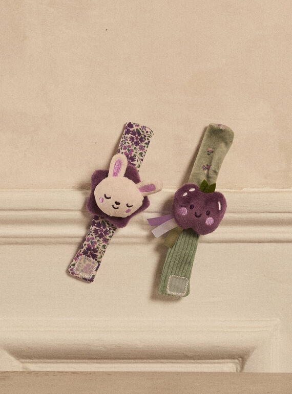 2 HOCHETS ROSE A ANIMATION 3D 24HBFBRACEVEIL / 24J78241HCA099