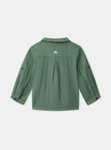 Chemise verte sapin Bébé Garçon NABEN / 25H1BGJ1CHMG625