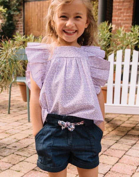 Short fluide en denim léger DASHETTE / 22H2PF51SHOP274
