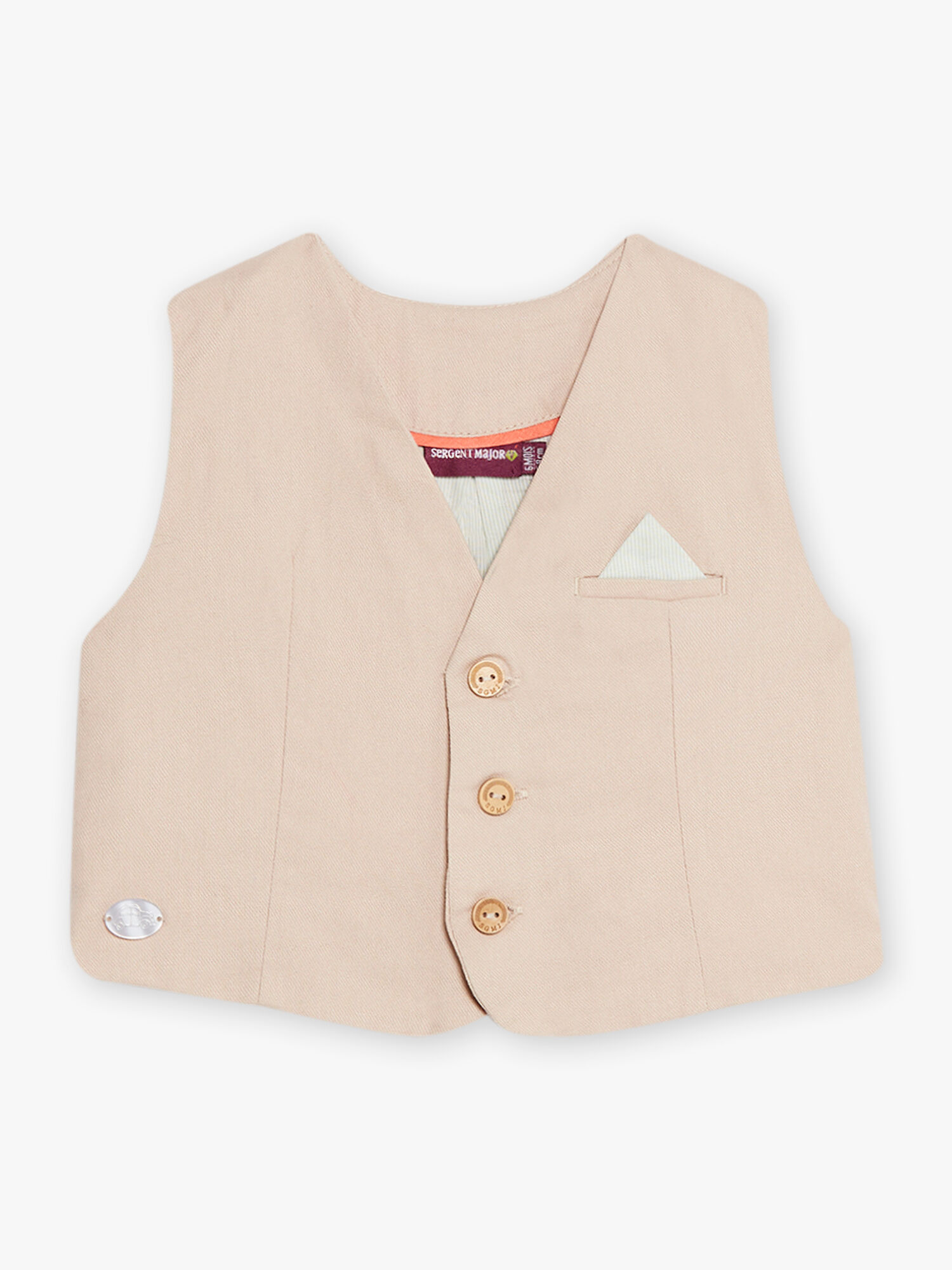 Veste sans manches bebe garcon Garcon Sergent Major