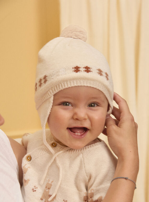 Chapeau Beige Chiné LONG / 24H0AMN1CHAA011