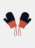 Moufles tricolore LISFLAGE / 24H4PG71GAN070