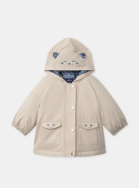 Parka 3 en 1 beige Bébé Fille NIMAUD / 25H1BFE1PAR080