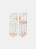 Chaussettes Ecrue LAELINA / 24H4BFK1SOQ001