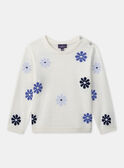 Pull à fleurs MESWETTE / 25E2PF81PUL114