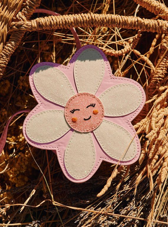 Sac rose en forme de fleur FLEBAGETTE / 23E4PFS1BESD303