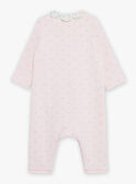 Grenouillère rose clair avec coeur FECOLINE / 23E5BF21GRE321