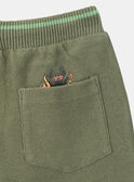 Comfort Pants Kaki KACONFAGE / 24E3PG31CFP626