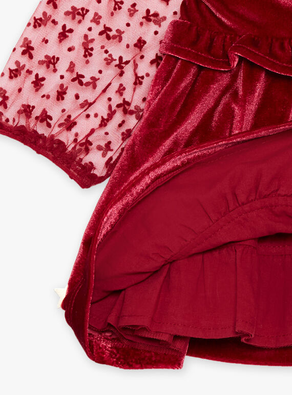 Robe en velours à manches longues DAVERA / 22H1BF61ROBF526