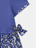 Robe bi-matière MEBIGETTE / 25E2PF82ROBC238