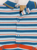 Grenouillère bleu marine REMAXENCE / 19E5BG77GRE714