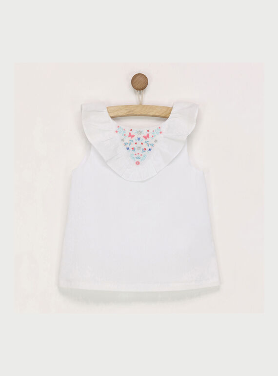 Chemisier blanc RUBABETTE / 19E2PFF1CHE001