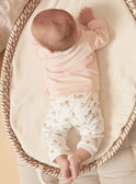 Ensemble haut et pantalon rose clair LORAINE / 24H0NF25ENSD322
