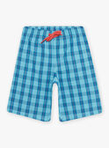 Ensemble pyjama bleu turquoise motif surf enfant garçon CAWAIAGE / 22E5PG55PYJC216