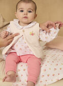 Ensemble de jour pantalon+ body blouse+ gilet sans manche MONICA / 25E0CF21ENS000