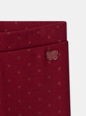 Lot de 2 leggings  rose  et rouge LITABLETTE 1 / 24H2PFB1LGD307