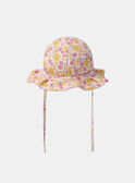 Chapeau UPF 50+ imprimé fleuri MITANIA / 25E4BFC1CHA001