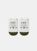Chaussettes jacquard tête de chat  MAOLI / 25E4BGO1SOB001
